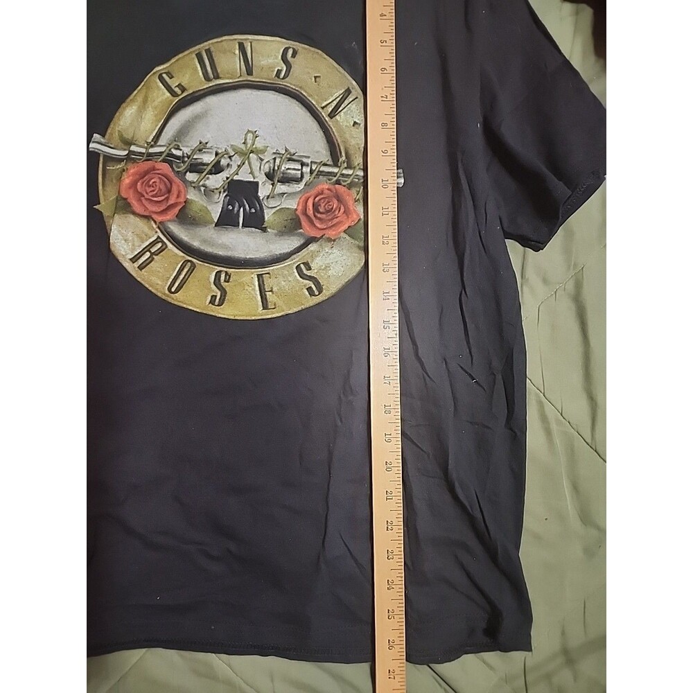 Guns N’ Roses 2021 Tour T-Shirt Men’s L Black Short Sleeve Rock Band Tee - Picture 4 of 5